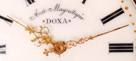 Doxa Antimagnetique nagyméretű zsebóra hibátlan számlappal, jól jár / Doxa Antimagnetique large pock...
