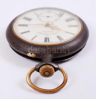 Doxa Antimagnetique nagyméretű zsebóra hibátlan számlappal, jól jár / Doxa Antimagnetique large pock...