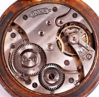 Doxa Antimagnetique nagyméretű zsebóra hibátlan számlappal, jól jár / Doxa Antimagnetique large pock...