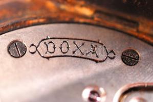 Doxa Antimagnetique nagyméretű zsebóra hibátlan számlappal, jól jár / Doxa Antimagnetique large pock...