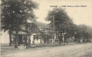 Csorvás Deák Ferenc utca, Grünbaum Jakab üzlete (EK)