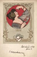 1899 Tanz, Fritz Rehm Emb. litho