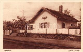 Zamárdi vasútállomás; Özv. Polonyi Istvánné kiadása