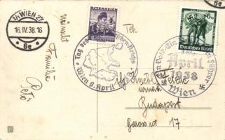 Easter, NS Propaganda, litho 'Tag der Grossdeutschen-Reichs' So. Stpl