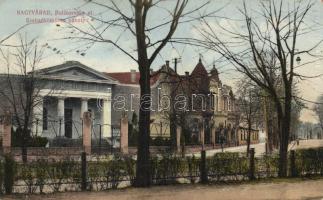 Nagyvárad, Rulikovszky út, Szabadkőműves páholy, Boros Jenő kiadása / street, freemason lodge (fl)