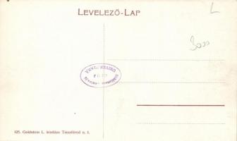 Tiszafüred vasúti híd; Goldstein L. kiadása