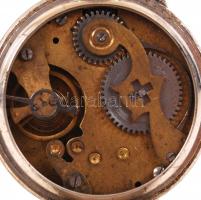 cca 1910 System Roskopf Patent zsebóra üveg nélkül, nem működik, mutató nélkül / pocket watch