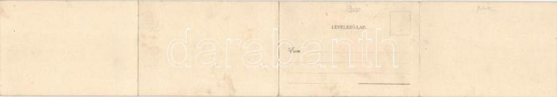 Szekszárd panoramacard 4 lappal