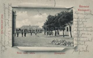 Környe Római katolikus iskola, községháza