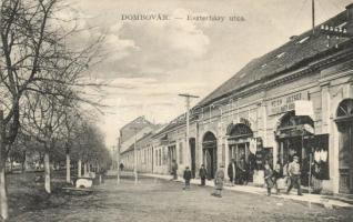 Dombóvár Eszterházy utca, Reich József üzlete