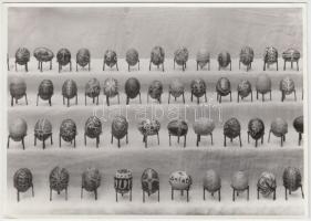 cca 1950-1960 Festett tojásokról készült fénykép, 13x18 cm