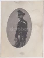 cca 1900-1910 Csendőrfotó, 12x9 cm