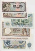 Jugoszlávia 1942-1963. 6db klf bankjegy T:I Yugoslavia 1942-1963. 6pcs of various paper money C:UNC