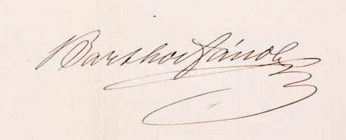 1865 Országgyűlési meghívó Ferenc József osztrák császár és magyar király saját kezű aláírásával tho...