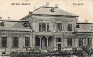 Recsk Báró kastély