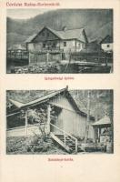 Radnaborberek, Igazgatósági épület, Széchenyi forrás, Karácsonyi János kiadása / directorate building, fountain