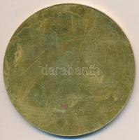 1988. "1948-1988 MHSZ" aranyozott, zománcozott emlékérem (70mm) T:2
