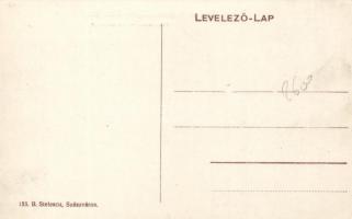 Szászváros, Vásár utca, cukrászda / market street, confectionery