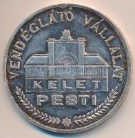 DN "Kelet-Pesti Vendéglátó Vállalat / Egy család vagyunk" fém emlékérem (60mm) T:2