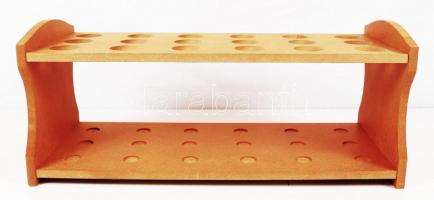 Denix márkájú japán önvédelmi tőr, modern replika, réz és bőr, eredeti dobozában h:47 cm, + fa tőrta...