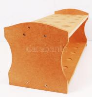 Denix márkájú japán önvédelmi tőr, modern replika, réz és bőr, eredeti dobozában h:47 cm, + fa tőrta...