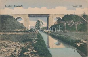 Bicske vasúti híd (kis szakadás / small tear)