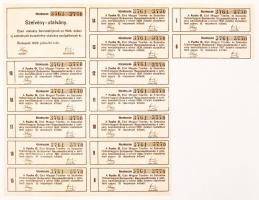 Budapest 1925. Fuchs G. Első Magyar Tizedes és Százados Hidmérleggyár Budapesten Részvénytársaság ré...