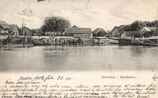 Apatin, Halbárkák / Fischhalter
