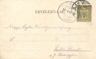 Budapest II. Hűvösvölgy, Holzspach-féle vigadó az Orvvadászhoz; Holzspach Nándor kiadása