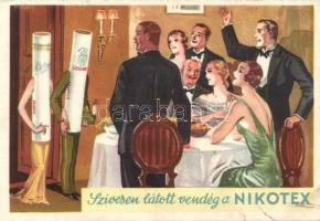 Nikotex advertisement Losonc vissza So. Stpl, s: Gebhardt