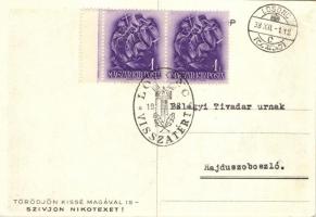 Nikotex advertisement 'Losonc vissza' So. Stpl, s: Gebhardt