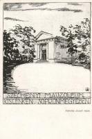 Kiscenk, Széchenyi-mauzóleum, irredenta, a 'Szózat' Védelmi Liga kiadása s: Makoldy József