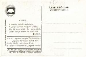 Kiscenk, Széchenyi-mauzóleum, irredenta, a 'Szózat' Védelmi Liga kiadása s: Makoldy József