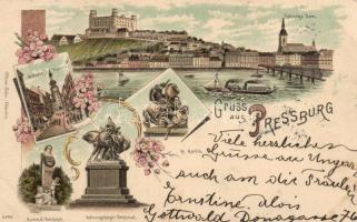 Pozsony, Ottmar Zieher, litho