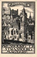 Pozsony, a magyar Strassburg! irredenta; kiadja az Országos Propaganda Bizottság s: Zádor István