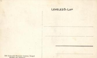 Szeged, partfürdő; Grünwald Hermann kiadása