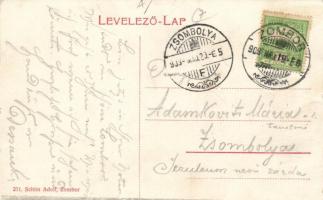 Zombor, Ferenc József laktanya; Schön Adolf kiadása / military barracks