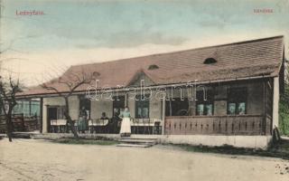 Leányfalu, Kávéház; Pánczél Lajos kávéház-tulajdonos kiadása
