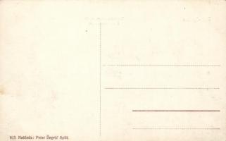 Split, Spalato; Strossmayerova obala; Naklada Petar Segvic / quay