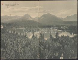 Tátra Csorba-tó, panoramacard (b)
