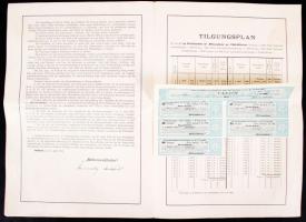 Ausztria / Innsbruck 1912. "Mittenwaldbahn" vasúti kötvény 2000K-ról német nyelven szelvén...