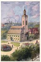 Diósgyőr vasgyár; Református templom és paplak