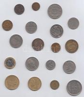 19db vegyes fémpénz jobb darabokkal T:vegyes