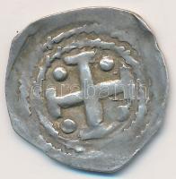 Ausztria 1147-1164. Friesach pfennig "Eberhard I." Ag T:2 Austria 1147-1164. Friesach Pfennig Ag "Eberhard I" C:XF