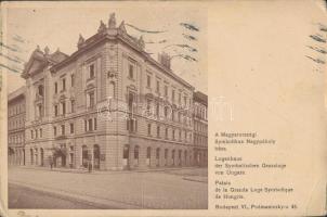 Budapest VI. Magyarországi Symbolikus Nagypáholy (szabadkőműves páholy), Podmaniczky u. 45. (fa)