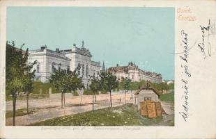 Eszék, Osijek; Kapucinska ulica / street