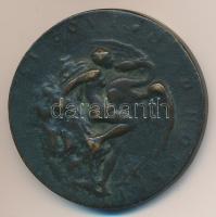 Antonio Abondio bronz emlékérem öntvény másolata "Faustina Romana", "Léda és a hattyú...