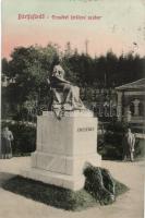 Bártfafürdő, Erzsébet királyné szobra / Sissi statue