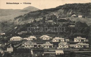 Selmecbánya, villatelep; Grohmann kiadása/ villas