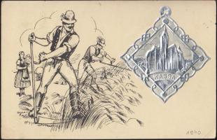 Kassa, Dome, Hungarian folklore, irredenta, Emb. s: Zsolt (EK)